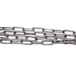 Link chain galvanized 100cm Link chain 100cm | galvanised