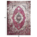JOSIANE, HM7676.08, 80x150cm, red area rug