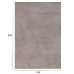 HM7671.03 160Χ230cm, brown carpet with fringes