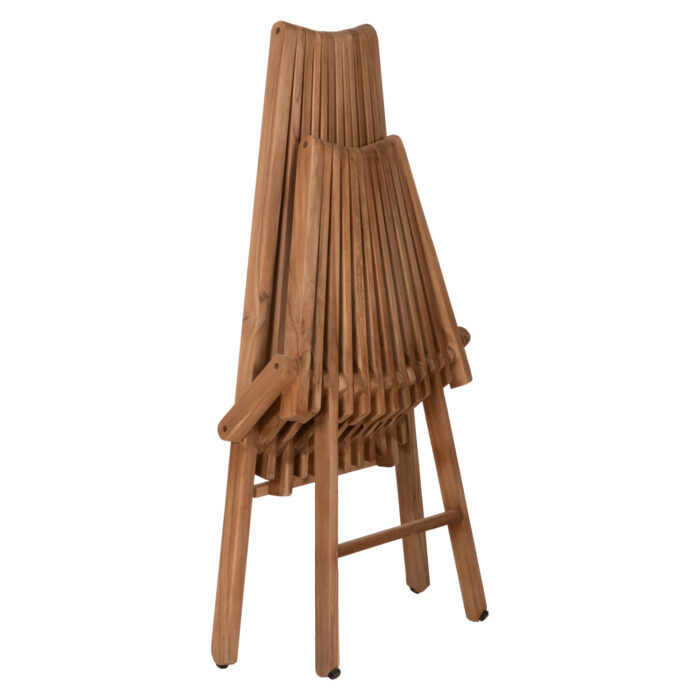 polythrona fb95962 xylo teak se fysiko p 6 2 Folding Outdoor Lounge Armchair Camy Hm5962 Teak Wood In Natural Color 54x90x91hcm.