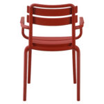 POLYPROPYLENE ARMCHAIR PHILLY HM6123.07 RED