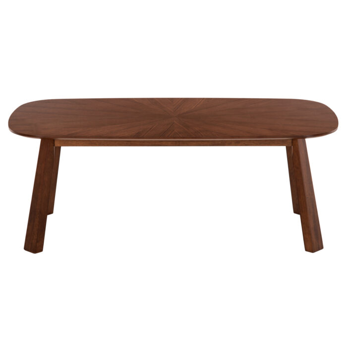 COFFEE TABLE RINER HM9737 MDF IN WALNUT COLOR 120x60x45Hcm.