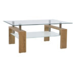 Coffee Table HM0013.32 Glass and wood Sonama 100x60x43 cm
