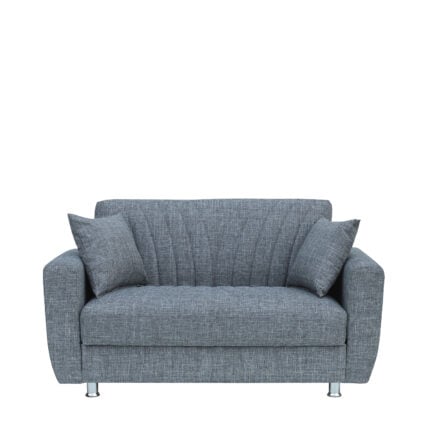 ArteLibre JUAN Two-Seater Sofa Bed Gray 150x84x86cm