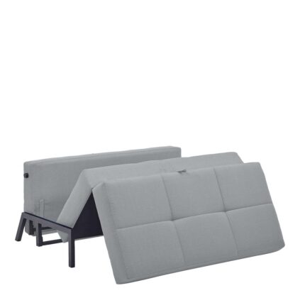 GAEL Two Seater Sofa-Bed Light Gray 150x91x90cm