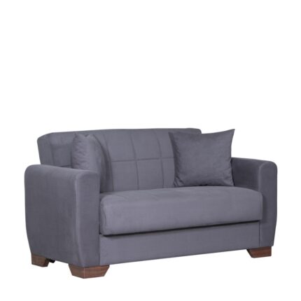 DIEGO 2S Two Seater Sofa-Bed Grey 153x78x80cm