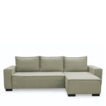 ArteLibre HARPER Corner Sofa-Bed Reversible Ecru 271x160x94cm
