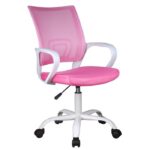 Καρέκλα Γραφείου ArteLibre RALOU Ροζ Mesh 53x59x88-98cm