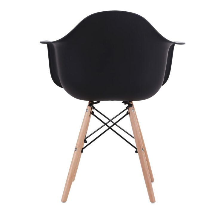 Καρέκλα ArteLibre CORYLUS Μαύρο PP 60x60x80cm