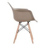 Chair CORYLUS Beige PP 60x60x80cm