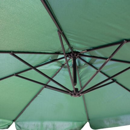 Garden Umbrella Cypress Metal / 180D Polyester 3x3m