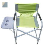 ArteLibre MADEIRA Beach Chair Metal/Fabric 47x34x78cm In 2 Colors