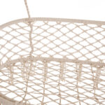 CORSICA Hammock Chair White Polycotton/Metal 67x44cm