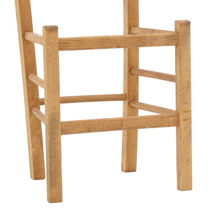 325 000006 7 1 Καρέκλα καφενείου Damnir Homepaketo μασίφ ξύλο οξιάς λούστρο καρυδί 41x42x92εκ
