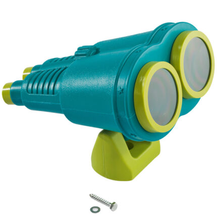 Binoculars STAR turquoize/limegreen