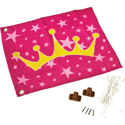 Flag with hoisting system Princess Flag with hoisting system princess 55 x 45cm