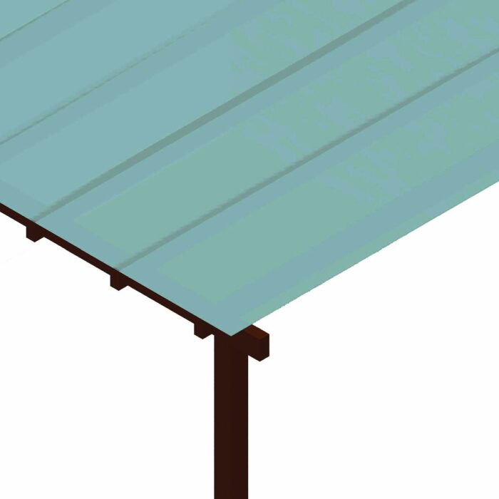 Pergola with Polycarbonate Sheet 10mm 300 x 400mm 2 Pergola with Polycarbonate Sheet