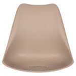 REPLACEMENT SEAT/BACK FOR DINING CHAIR VEGAS HM0033.25 CAPPUCCINO POLYPROPYLENE