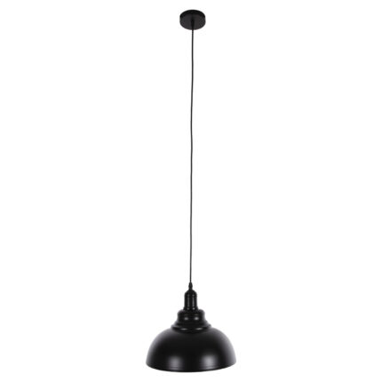 CEILING PENDANT LAMP HM4163 BLACK METAL CAP Φ29x120Hcm
