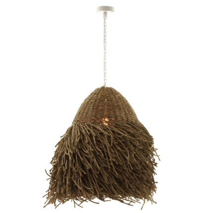 CEILING PENDANT LAMP HM4348 SEAGRASS IN NATURAL COLOR Φ61x55Hcm.