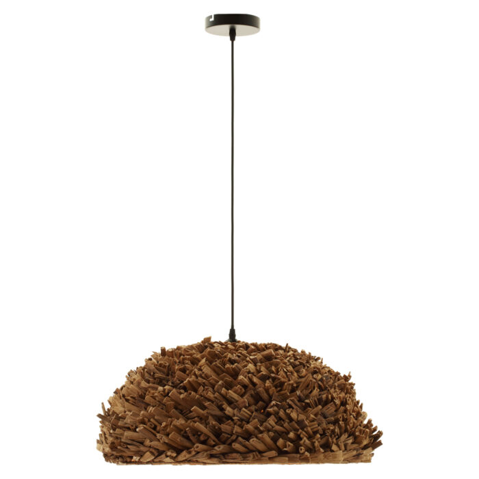 CEILING PENDANT LAMP HM4353 WATER HYACINTH IN NATURAL COLOR Φ62x30-120Hcm.