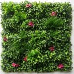 Artificial PREMIUM vertical garden tile 100 x 100cm| bougainvillea