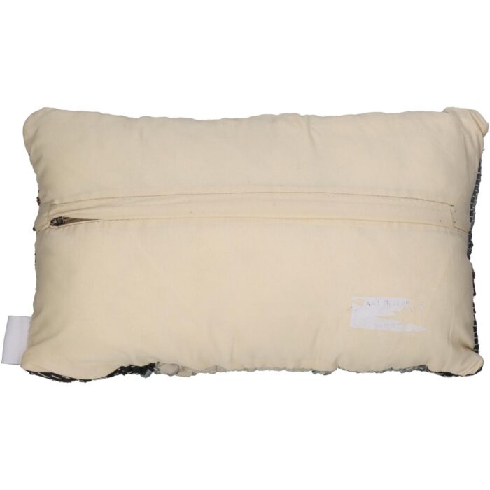 Cushion Leather Grey 45x45cm