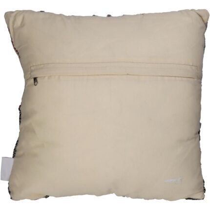 Cushion Leather Grey 30x50cm