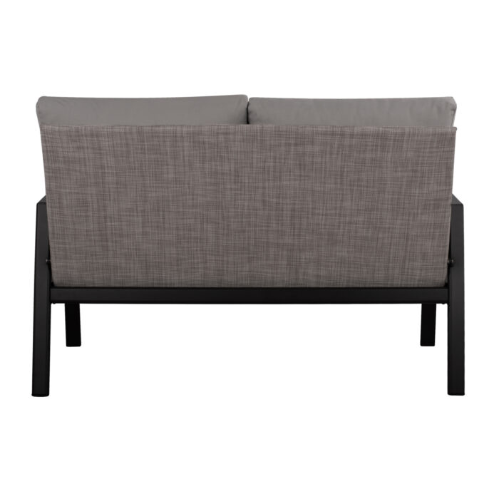 2 Seater sofa Aluminum HM5561.02 Grey with Pillows