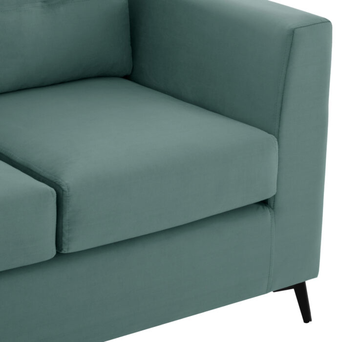kanapes gonia anastrepsimi yfasma alekia 4 5 ΡONZA corner sofa, mint, high leg, 2pcs, reversible