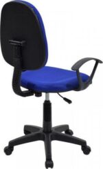 Καρέκλα Γραφείου ArteLibre ΔΑΦΝΗ Μπλε Ύφασμα 55x48x82-94cm