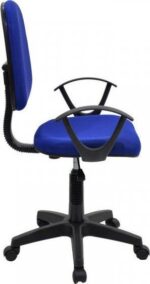 Καρέκλα Γραφείου ArteLibre ΔΑΦΝΗ Μπλε Ύφασμα 55x48x82-94cm