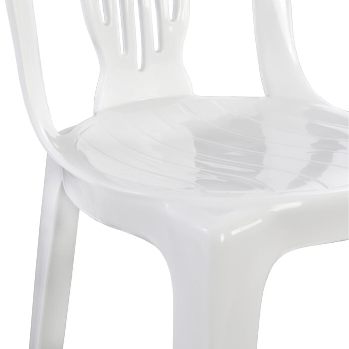 karekla plastiki leyki fb911423 44x50x87 7 Pastic Chair Vienna White 303002010 44x50x87 Cm