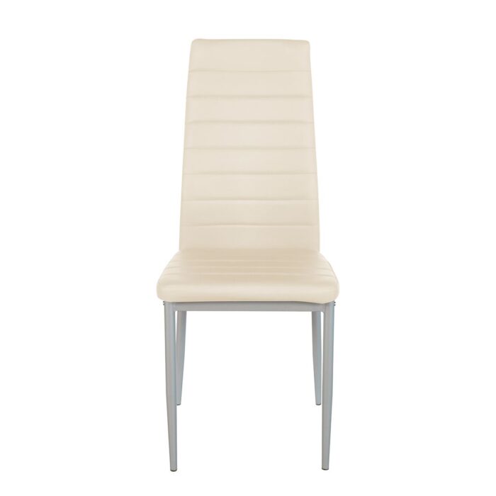 Καρέκλα ArteLibre ROSE Μπεζ PVC 53x39x96cm