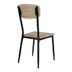 Dining chair sonama with black legs HM8373.01 39,5x49,5x87 cm