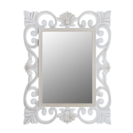 Mirror Firenze HM7015.02 white/grey patina 60x80