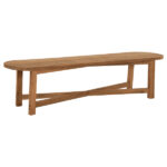 BENCH HM9562 RECYCLED TEAK WOOD IN NATURAL COLOR 200x40x45Hcm.