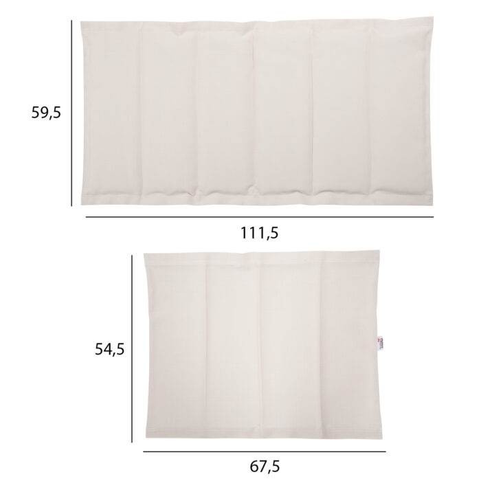 REPLACEMENT TEXTILENE FABRIC HM6064.02 FOR AIGAIO SUNBEDS IN BEIGE COLOR