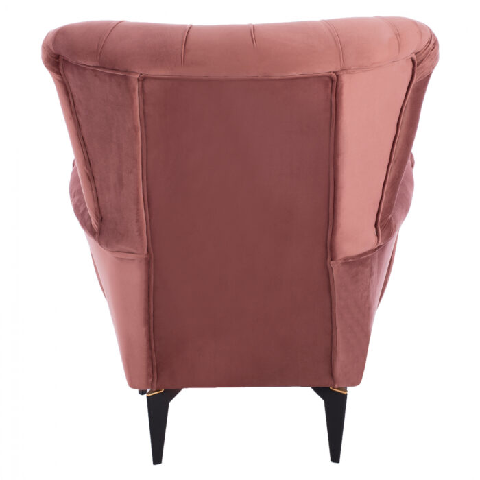 polythrona mperzera t chesterfield beloy 5 3 HM9217.12 bergere, dusty pink velvet, chesterfield-style, 87x88x100