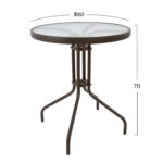 Set Dining Table 3 pieces Chairs & Table HM5178.02
