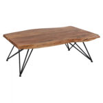 Coffee Table Rio HM8183.11 solid acacia wood 115Χ69Χ40