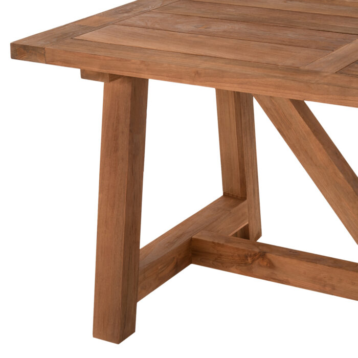 trapezi trapezarias fb99565 anakyklomeno 4 1 Dining Table Hm9565 Recycled Teak Wood In Natural Color 200x90x75hcm.