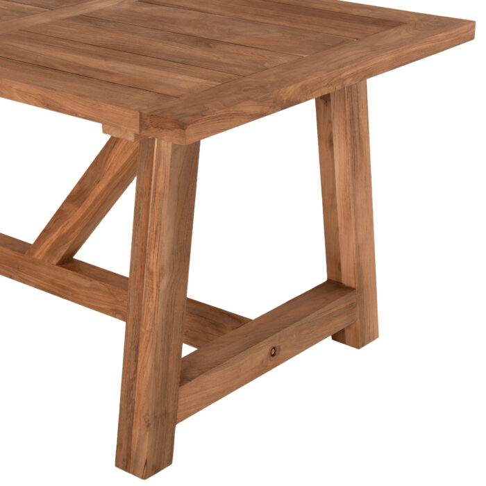 trapezi trapezarias fb99565 anakyklomeno 5 1 Dining Table Hm9565 Recycled Teak Wood In Natural Color 200x90x75hcm.