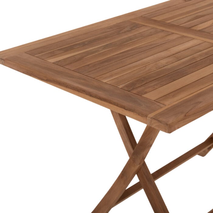 trapezi trapezarias ptyssomeno fb99542 t 4 1 Outdoor Dining Table Kendall Hm9542 Foldable-teak In Natural Color 120x80x75hcm.