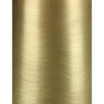 Vase Iron Gold 11.5x11.5x15cm