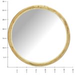 Καθρέπτης ArteLibre Φυσικό Μπαμπού 33x1.5x33cm