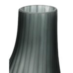 Vase Glass Grey 19.5x19.5x35cm