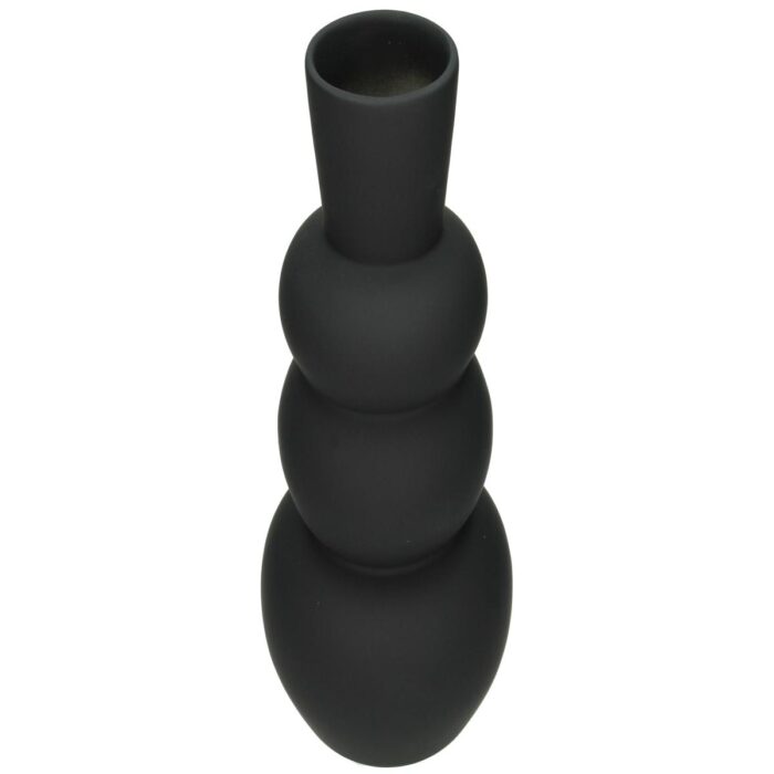 Vase Dolomite Black 12.8x12.8x28.7cm