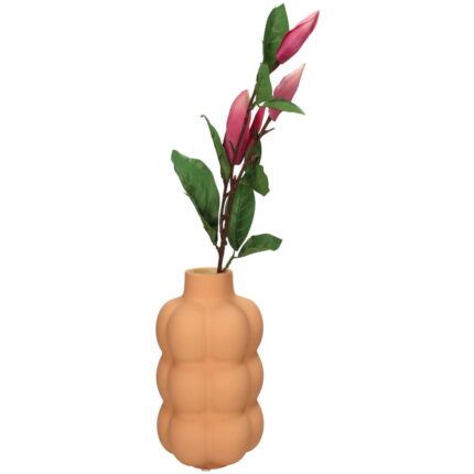 Vase Dolomite Peach 12x11x17cm
