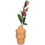 Vase Dolomite Peach 12x11x16cm